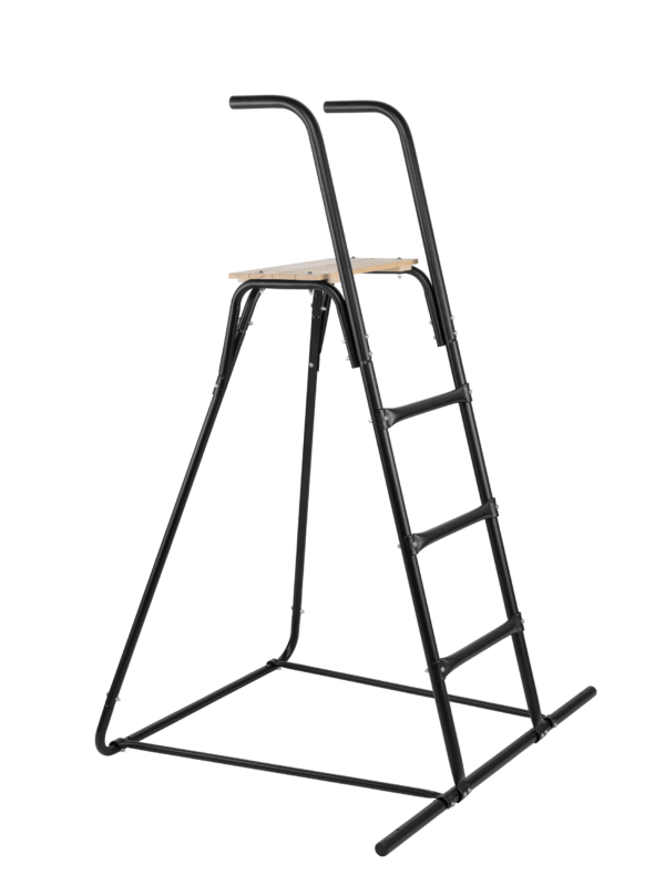 7891000 Losstaande trap tbv 2,2 meter glijbaan, platformhoogte 120 cm foto 1