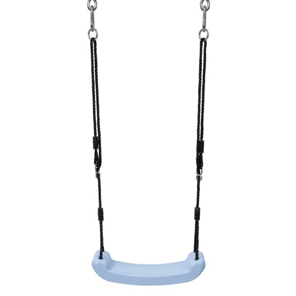 2521182 Schommelzitje plastic Pastel Blauw, PPØ10 zwart touw