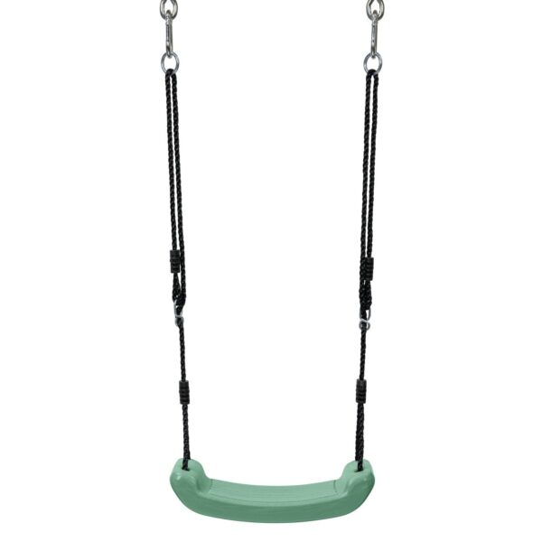 2521183 Schommelzitje plastic Pastel Groen, PPØ10 zwart touw