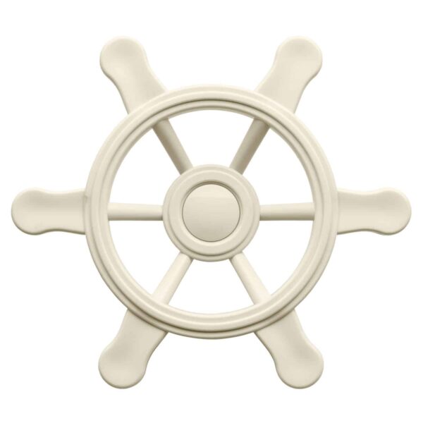 2552114 Klein piratenstuur Pastel Wit